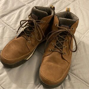 Pendleton Mens Kinsman Trail Leather Brown Hiking Boots